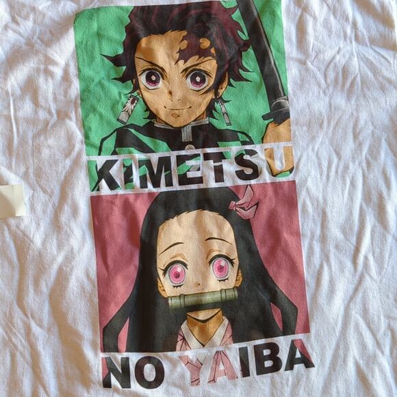 Journey's Demon Slayer Kimetsu No Yaiba Graphic Short Sleeve Tee Shirt L - Picture 3 of 4